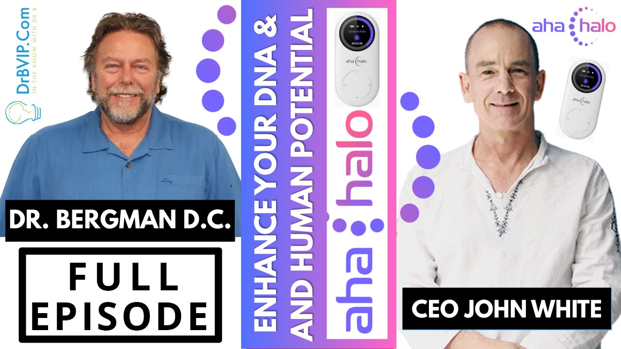 Enhance Your DNA & Human Potential with John White [+ $80 OFF AHA Halo Scalar SALE!]