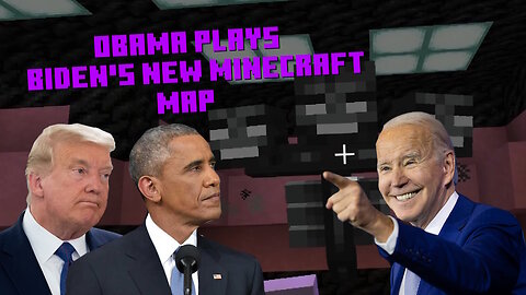 Obama Plays Biden's NEW Minecraft Map (Ep. 3)