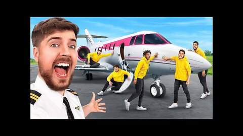 Mr Beast Private Jet Challenge