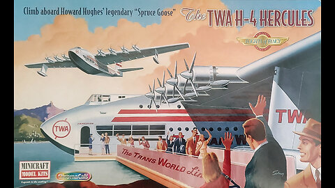 1/200 Minicraft H-4 TWA Review/Preview