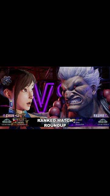 Kuya Kalbo SF6 Ranked Roundup. Chun Li Master Rank [Hori Fight Stick]