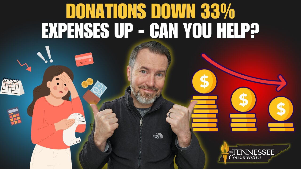 Donations Are DOWN 33%, Expenses Are UP... And We Need YOUR Help!