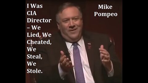 Ex-CIA director & Trump's Secretary of State Mike Pompeo begged Trump not to release all the JFK files