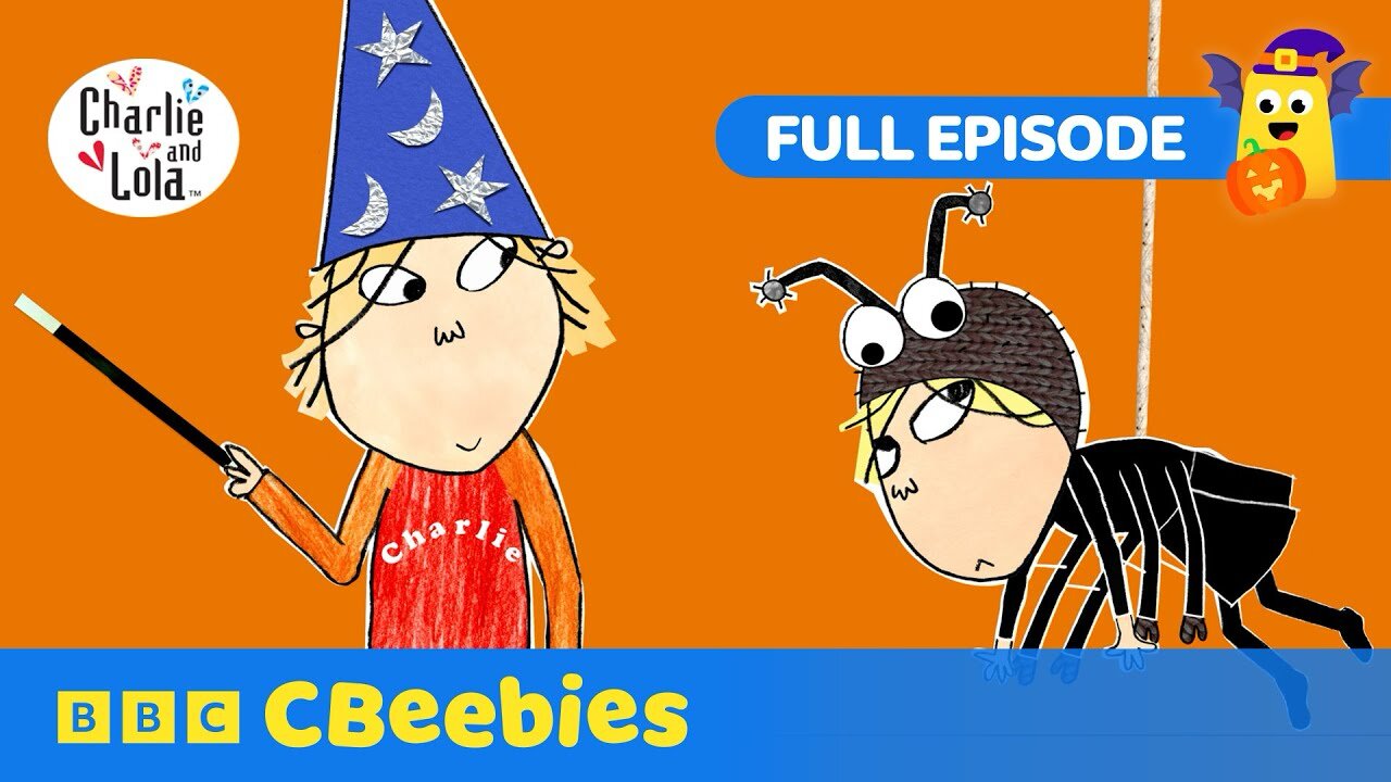 What Can I Wear For Halloween? 🎃👻 | FULL EPISODE | Charlie and Lola | CBeebies