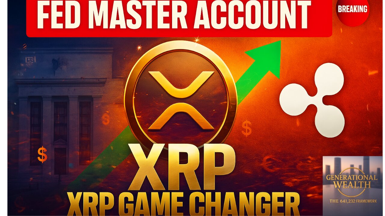 Ripple Just Applied For Fed Master Account - XRP Price Could Explode