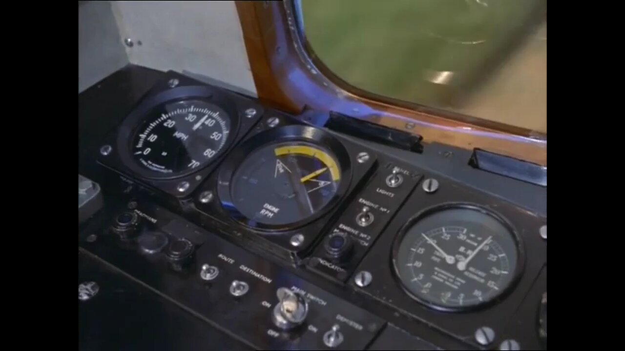 Diesel Train ride 1959