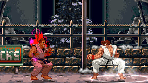 MUGEN - Ness's Evil Dan vs. SWAGaming98's Evil Ken - Download