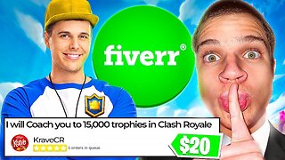 I SECRETLY Hired a Clash Royale Coach on Fiverr, Then Challenged Him to a 1v1