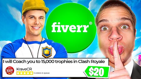 I SECRETLY Hired a Clash Royale Coach on Fiverr, Then Challenged Him to a 1v1