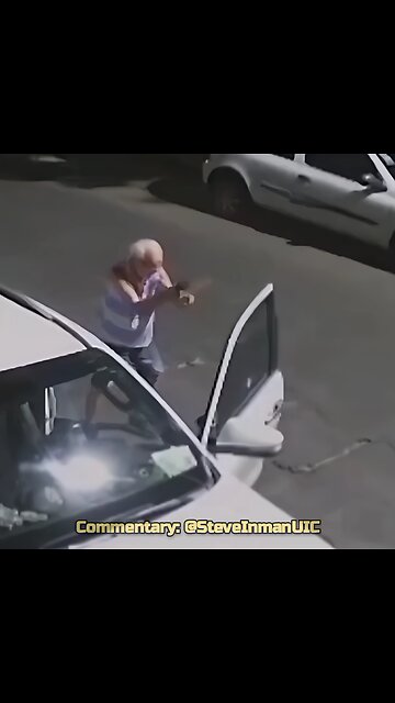 Old man was ready. The robbers were not.