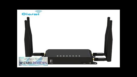 Cioswi WE826 300Mbps 3G 4G Router Wifi NL678-E Modem Sim Card Slot Review