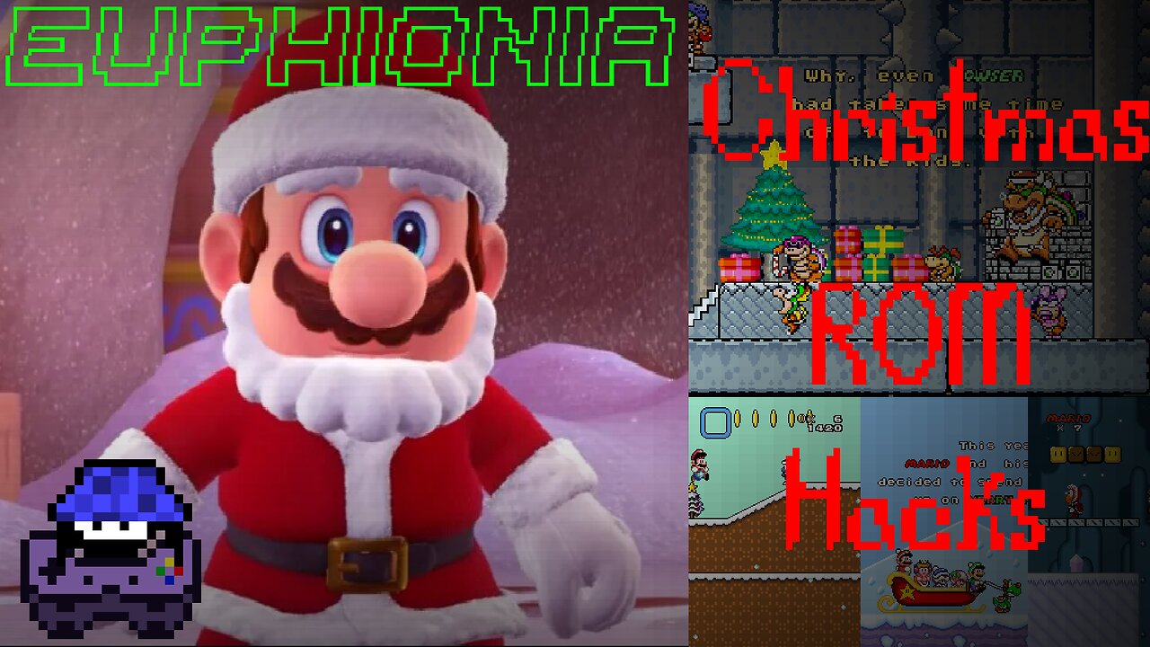 Merry Christmas! Playing Christmas-themed SMW ROM Hacks