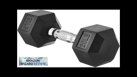 Amazon Basics Rubber Encased Exercise & Fitness Hex Dumbbell Single Hand Weight Review