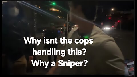 BREAKING: DHS Sniper Targets Antifa Member in Portland
