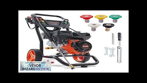 VEVOR Gas Pressure Washer 3600 PSI 2.6 GPM Gas Powered Pressure Washer Review