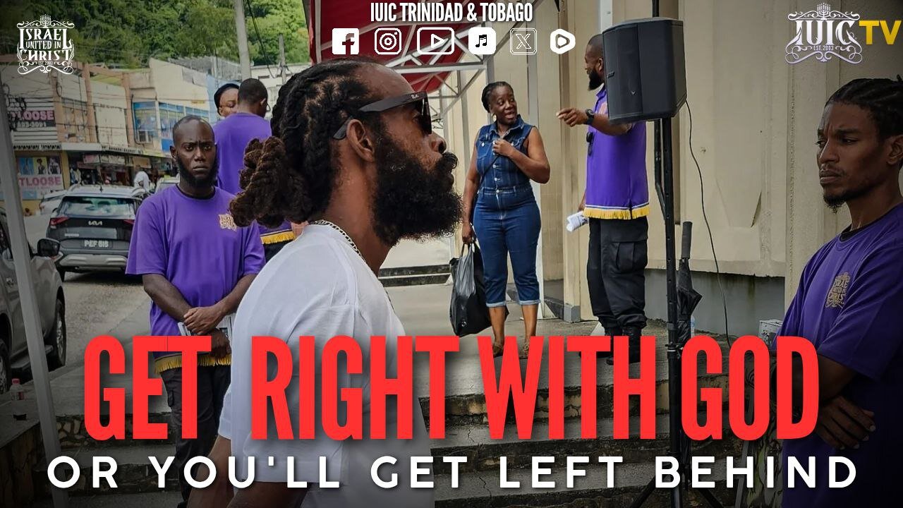 GET RIGHT WITH GOD OR YOU'LL GET LEFT BEHIND