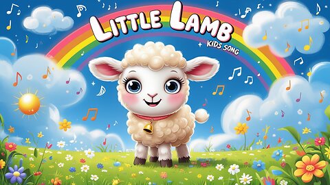 Little Lamb | Funny Kids Song 🎶🐑✨