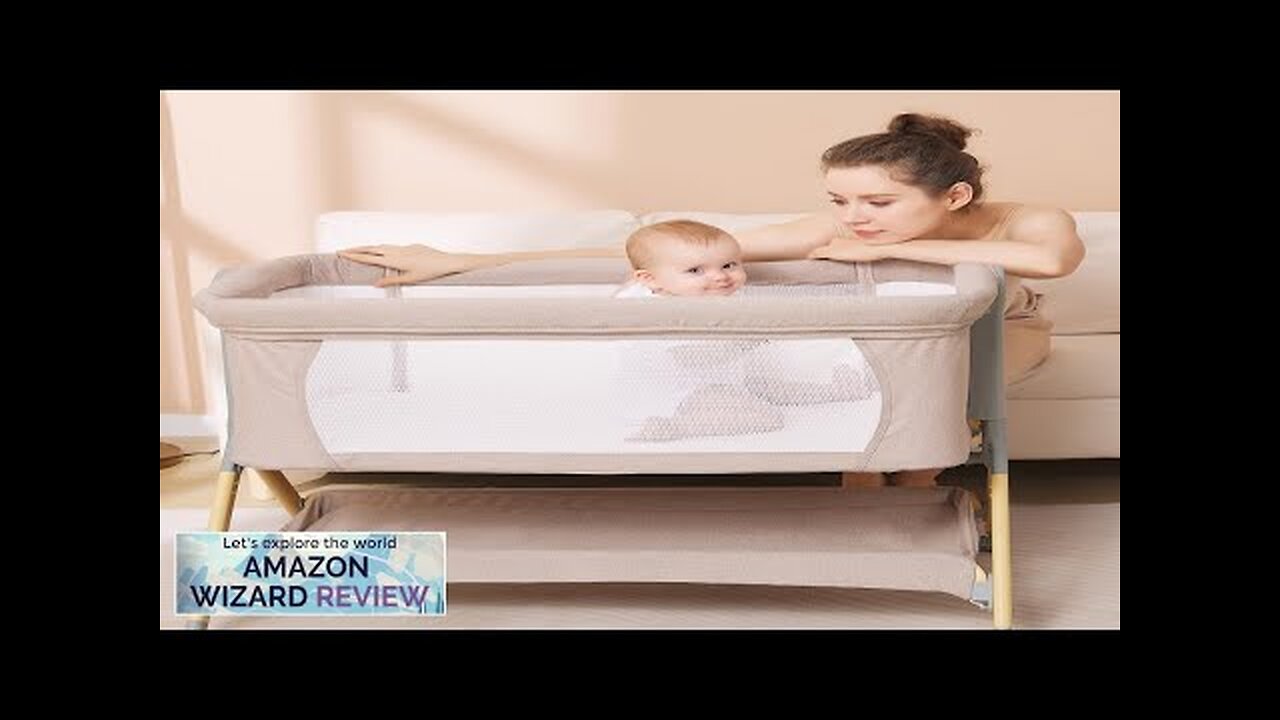 Baby Bassinet Bassinet with Waterproof Mattress Cover Bedside Bassinet with Wheels Review