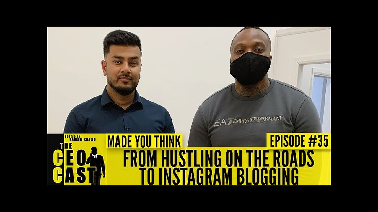 Hustling On The Roads To Creating an Instagram Blog - Made You Think 101 || CEOCAST