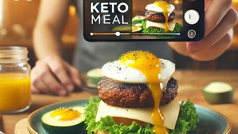 Easy Keto Burger Meal