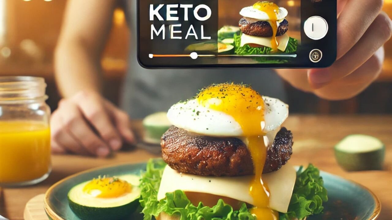 Easy Keto Burger Meal