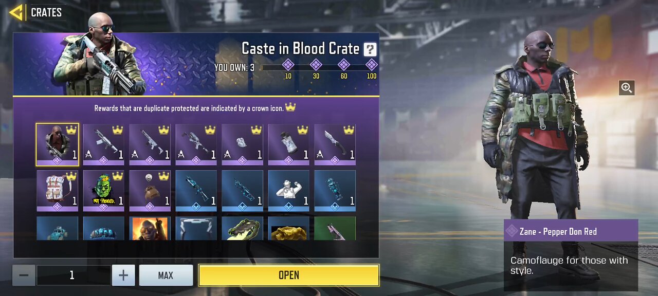 codm crate opening (forgotten crates)