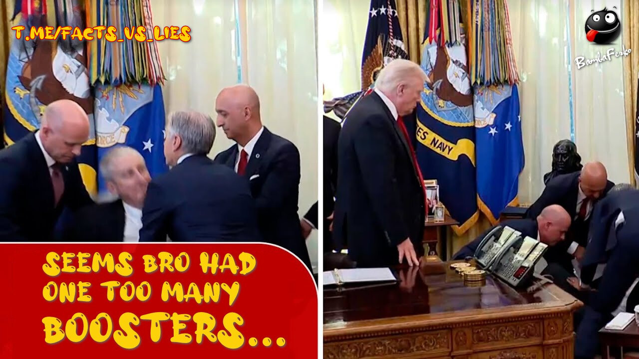Meanwhile in the Oval Office...