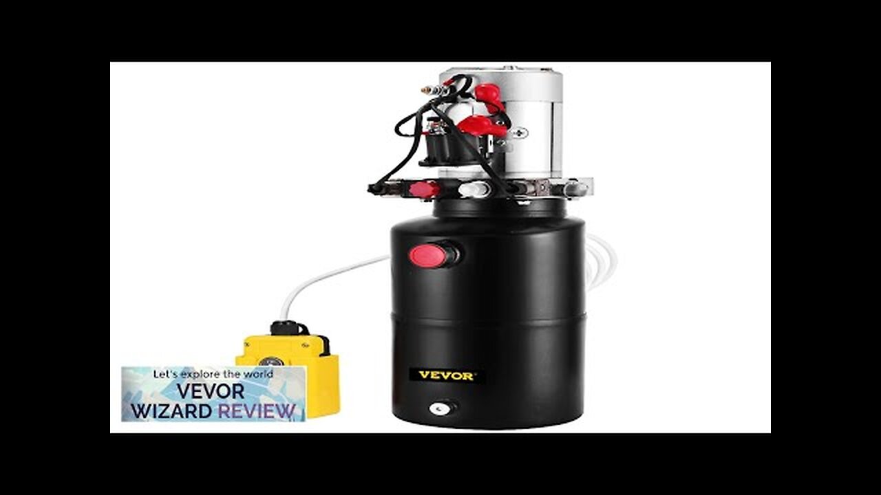 VEVOR Hydraulic Power Unit 12V DC Double Acting Hydraulic Pump 8 Quart Review