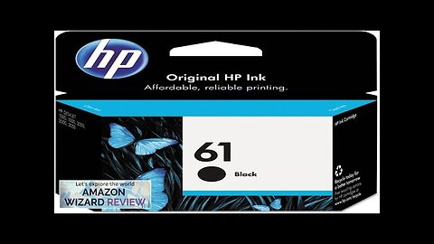 HP 61 Black Ink Cartridge Works with DeskJet 1000 1010 1050 Review