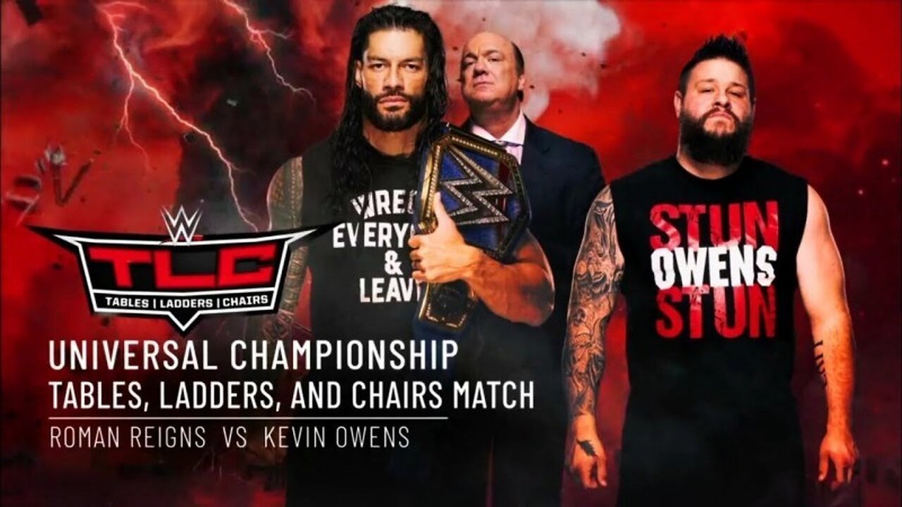 The story of Roman regains vs kevin owens TLC 2020