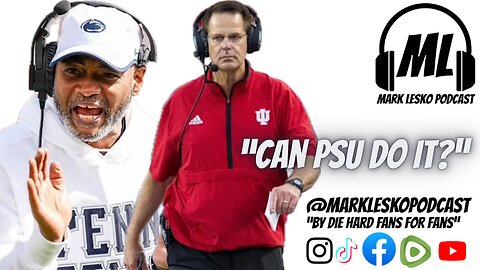 Penn State Indiana pre-game, Urban Meyer, member live video tonight #pennstatefootball