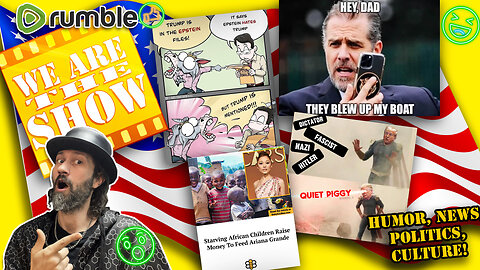 Thurs 11-20 7PM EST Quiet Piggy, The Show is On! Lots to talk about! Let's Go!