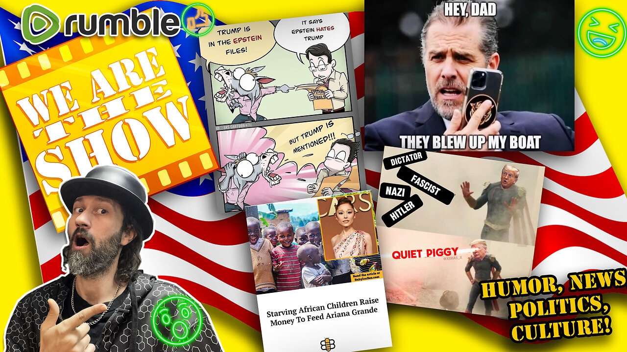 Thurs 11-20 7PM EST Quiet Piggy, The Show is On! Lots to talk about! Let's Go!