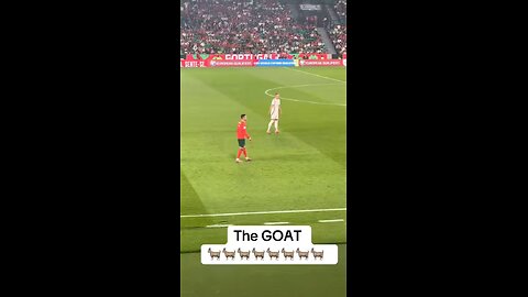 Christian Ronaldo is a GOAT 🐐