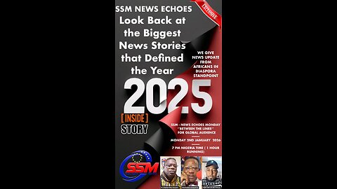 💧 SSM Look Back at the Year 2025 -#080