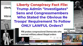 Fact File: Trump Admin "Investigates" Politicians Who Correctly Spoke Re Military Oath