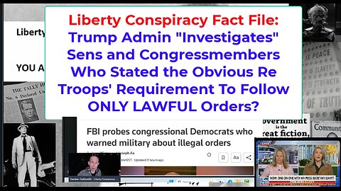 Fact File: Trump Admin "Investigates" Politicians Who Correctly Spoke Re Military Oath