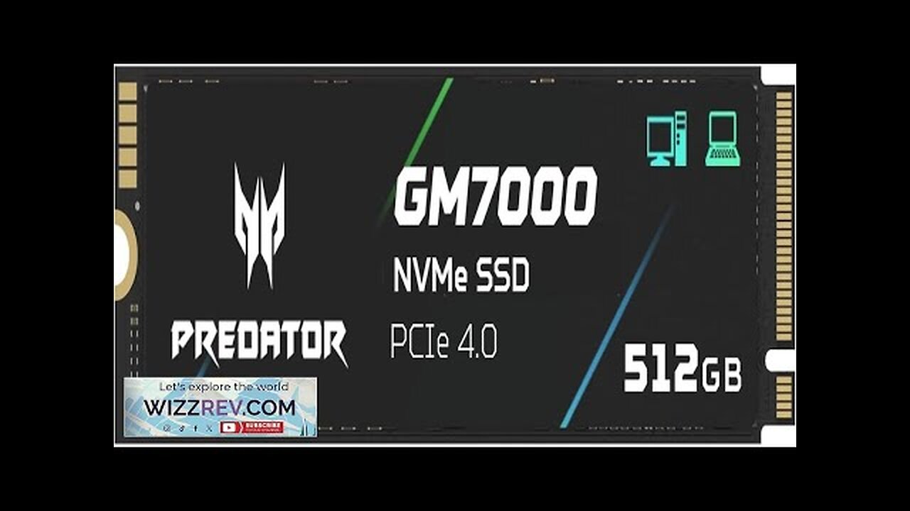 Predator M.2 SSD 512GB GM7000 with DRAM Cache NVMe 1.4 2280 PCIe Review