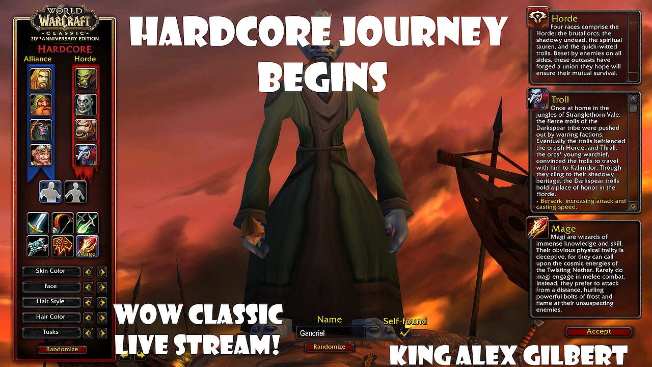 HARDCORE JOURNEY and Zul'gurub! | WOW Classic LIVE Stream