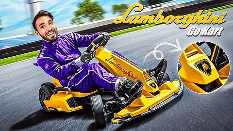 Driving A Lamborghini Go Kart