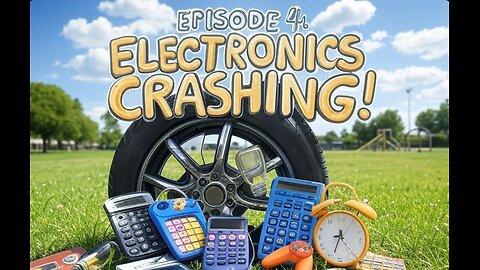 Electronics Crash with a Car Tire Episode 4