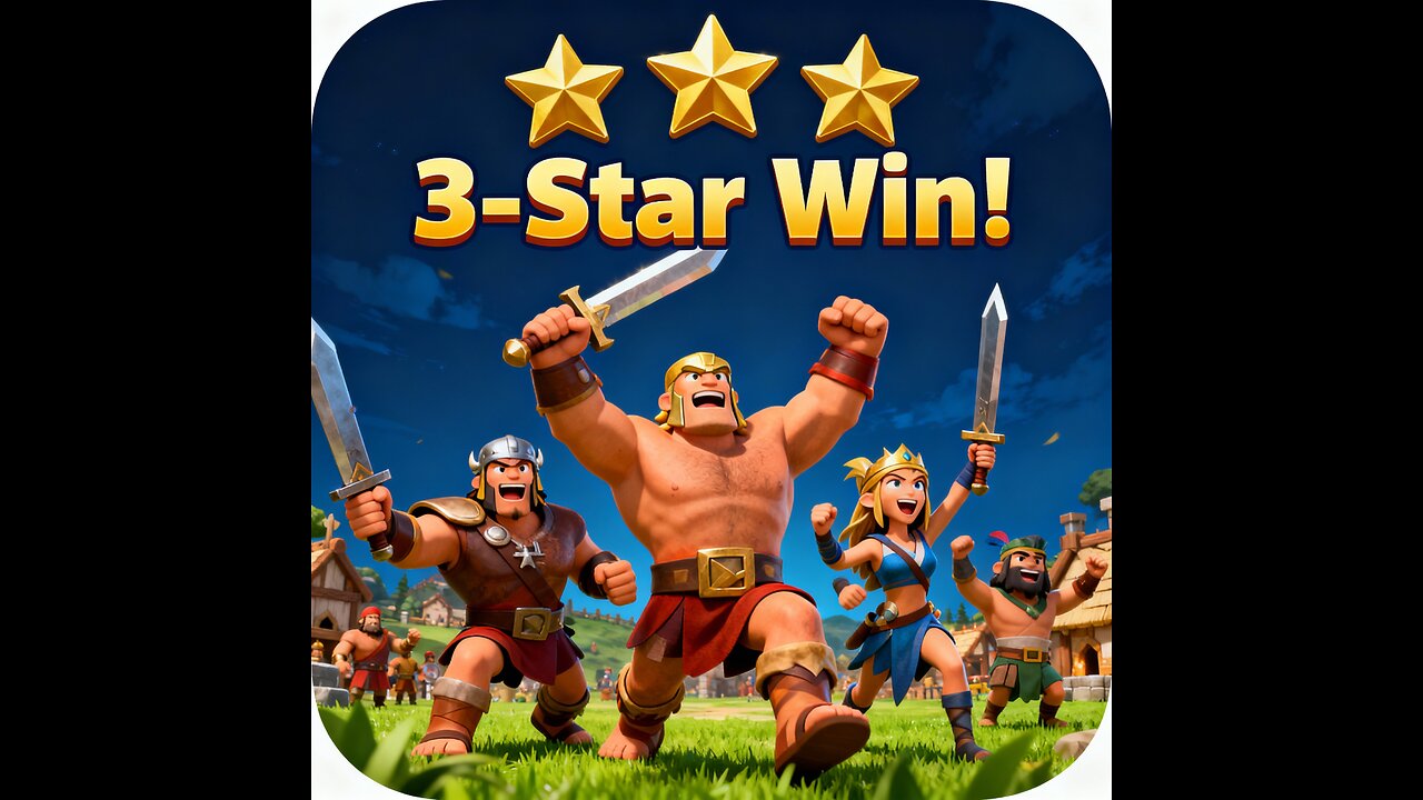 “Perfect Clan War Attack! 3 Stars in Under 2 Minutes | COC Highlights | CLASH OF CLANS"