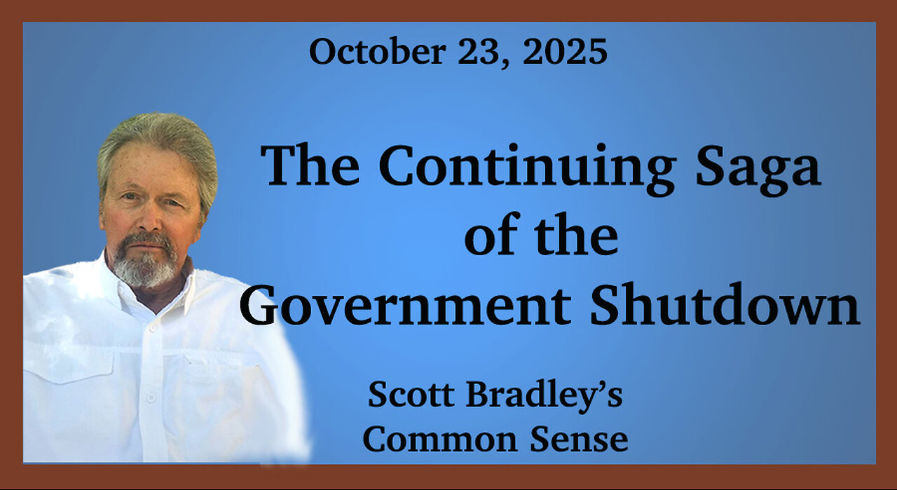 The Continuing Saga of the Government Shutdown