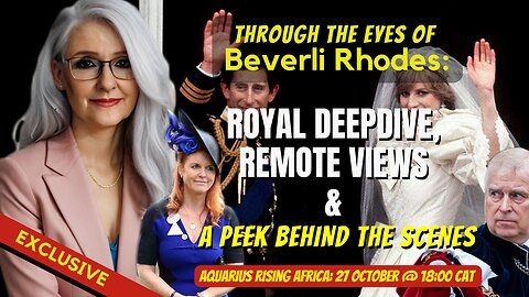Through the eyes of Beverli Rhodes: Royal Deepdive, Remote views & a peek behind the scenes.