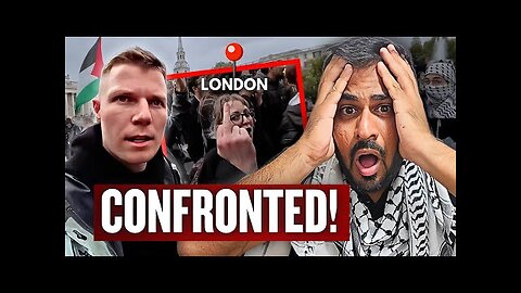 The mosaic church South African Vlogger TROLLS Entire Pro Palestinian Mob, Then Gets Surrounded!