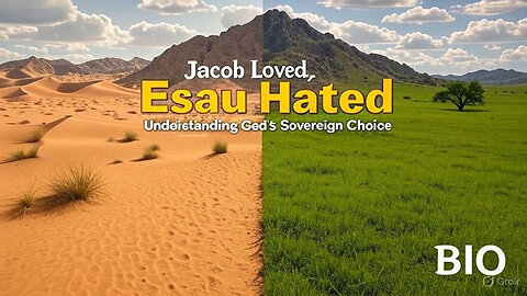 Malachi 1-4 Explained | Jacob, Esau & God’s Sovereignty | 9/26/25