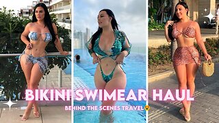 HUGE SWIMWEAR TRY ON HAUL 🌴 | SUMMER BEACH BIKINI FASHION HAUL