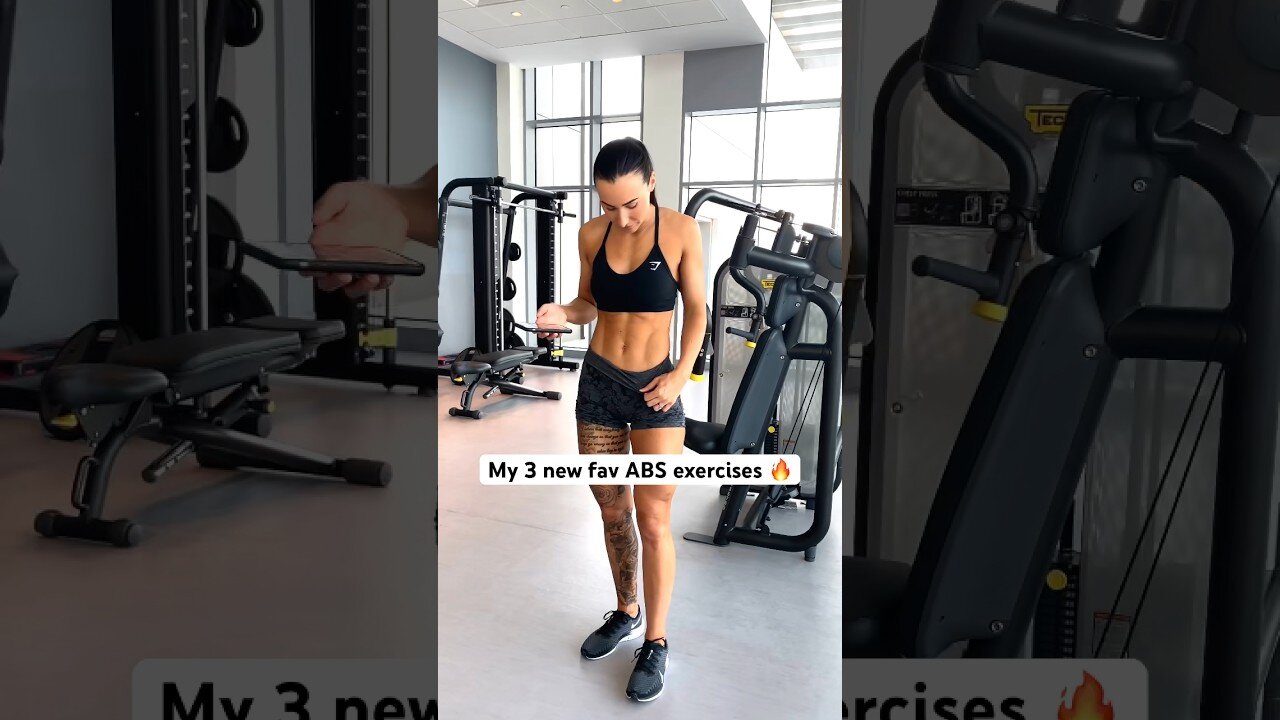 My 3 New Favorite ABS Exercises 🔥 | Build a Strong Core Fast! #AbsWorkout #FitnessMotivation