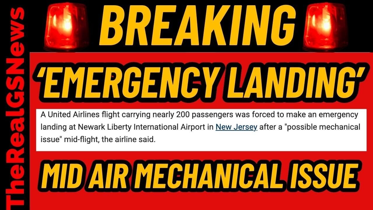 🚨 BREAKING! "CONCERNING TRENDING" UNITED AIRLINES FLIGHT FORCED TO MAKE EMERGENCY LANDING AT NEWARK