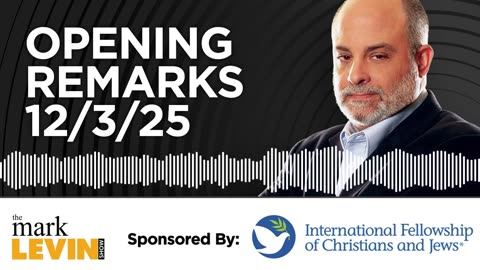 Mark's Opening Remarks - 12/3/25